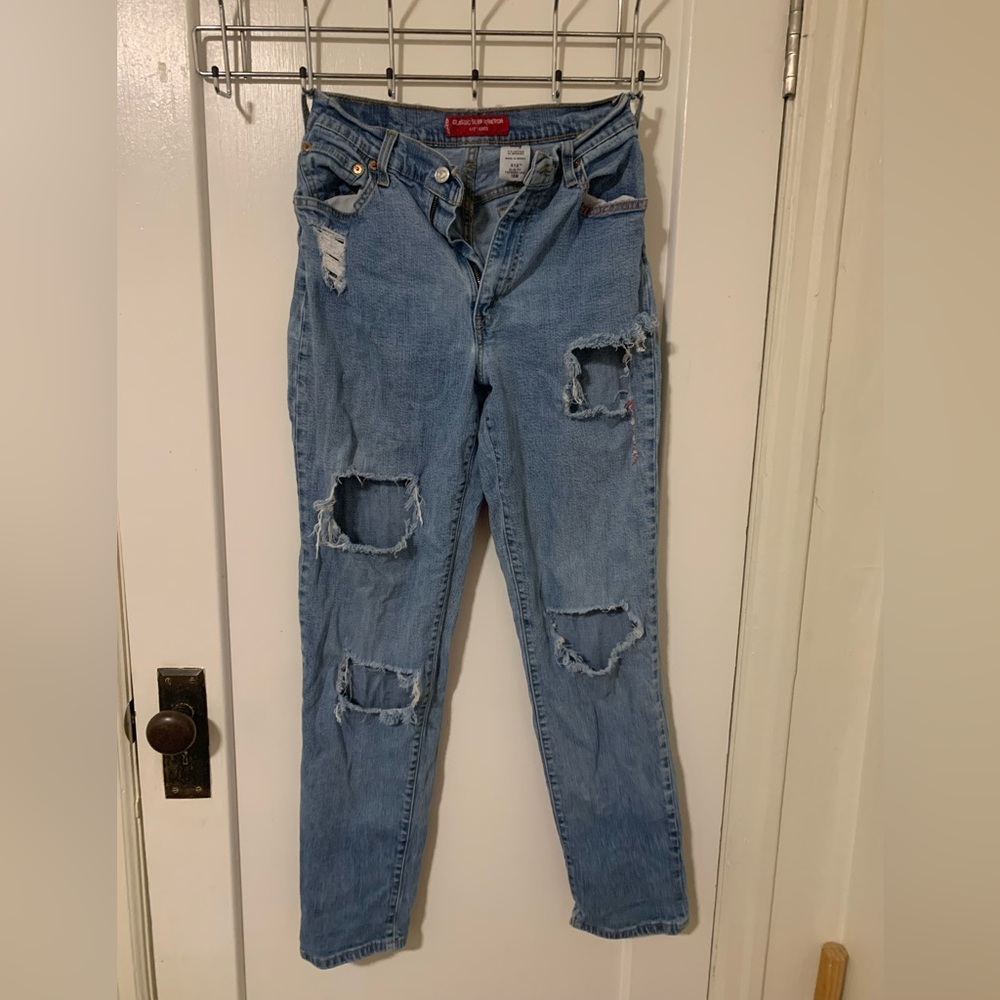 Upcycled Levis Jeans